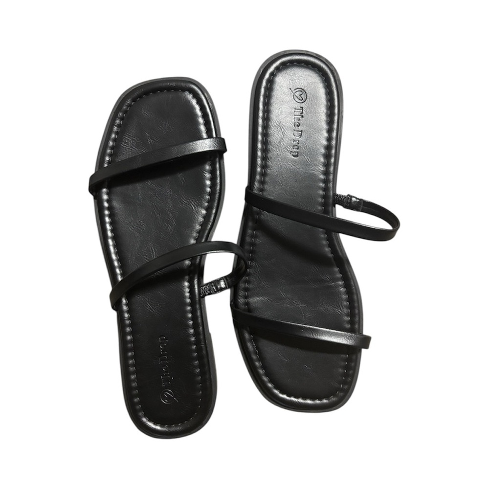 Elegant Black Strappy Sandals